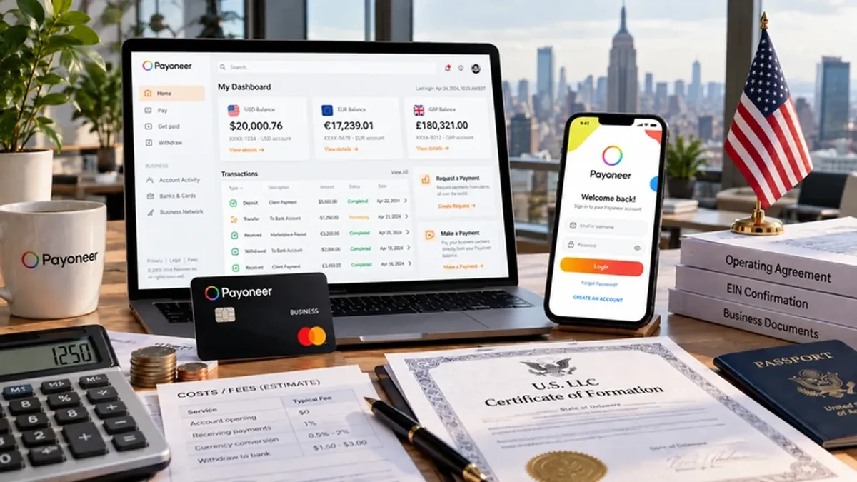 payoneer llc americana