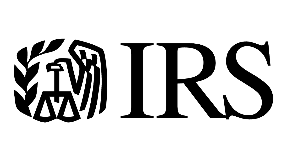 Logo dell’IRS, l’Internal Revenue Service degli Stati Uniti